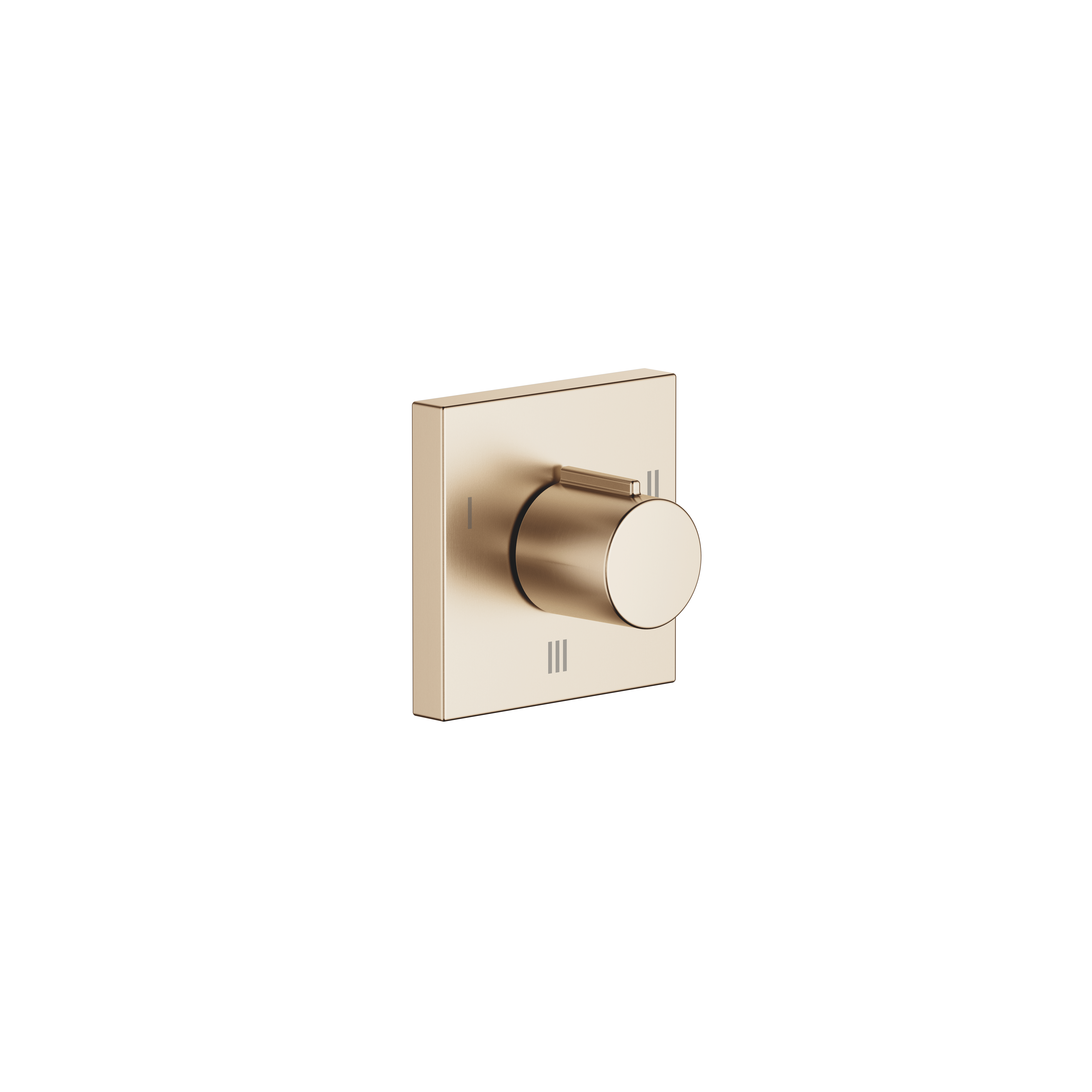SYMETRICS Скрытый трехходовой переключатель – Brushed Champagne (22-каратное золото) 36210980-46 DornBracht