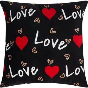 Подушка Sweet 40х40 см цвет черно-белый