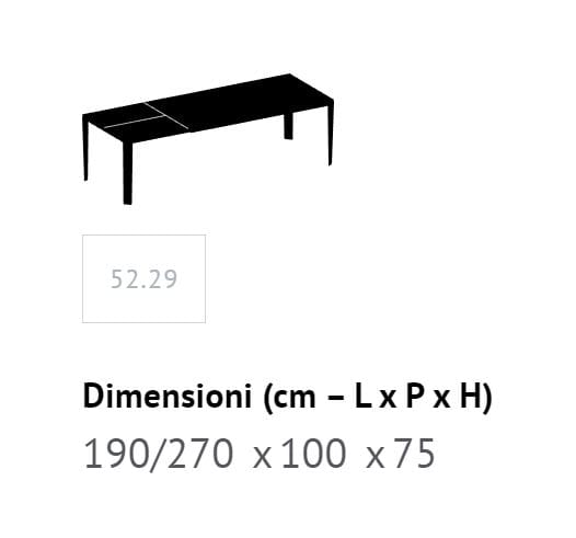 Обеденный стол из нержавеющей стали и SuperMarmo Bontempi Casa CHEF ARCH-00142343 - Вид №12