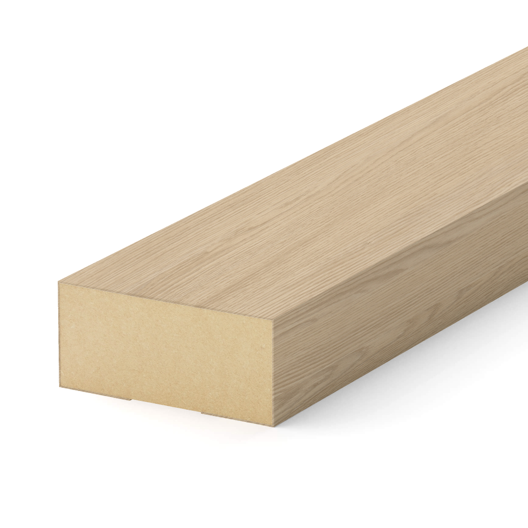 Рейка Интерьерная МДФ Stella Модель 12 Light Дуб Снежный 2800х27х12 (упак.15шт.) STSR-797