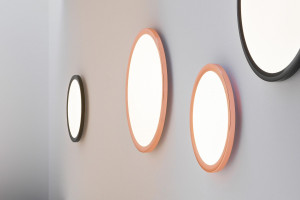 Настенный светильник / потолочный светильник из металла и ПММА