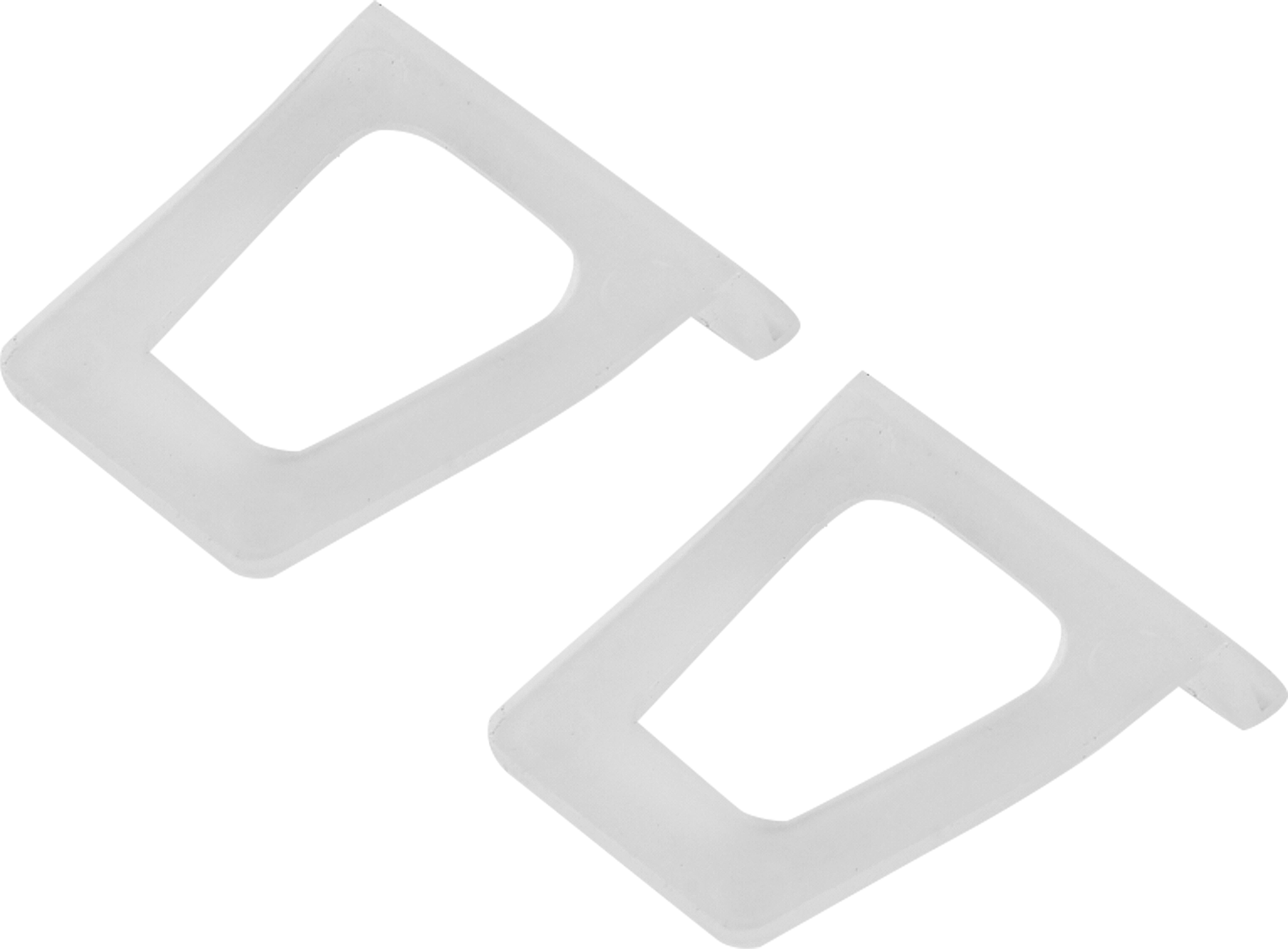 85192549 Комплект ручек для антимоскитной сетки , 5x2.7 см, полиэстер прозрачный 2 шт. STLM-0059735 TECH-KREP  - Вид №1