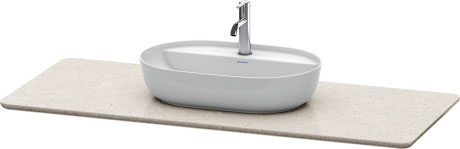 LU946603333 Luv Каменная кварцевая консоль Структура серого кварцевого камня Duravit - Вид №2