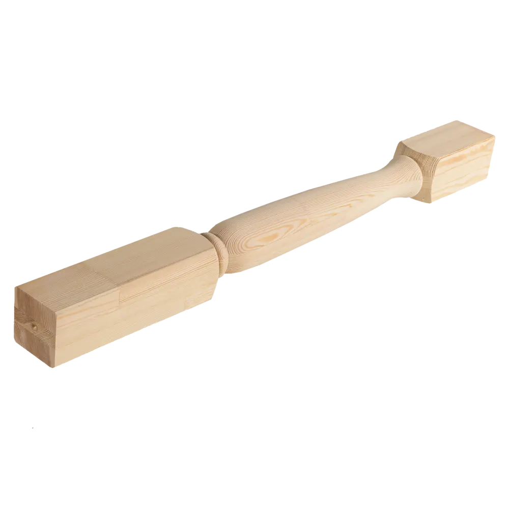 Столб лестничный сращенный хвоя сорт Экстра Амфора 100x100x1100 мм 81990091 STLM-2155382 Santreyd - Вид №4