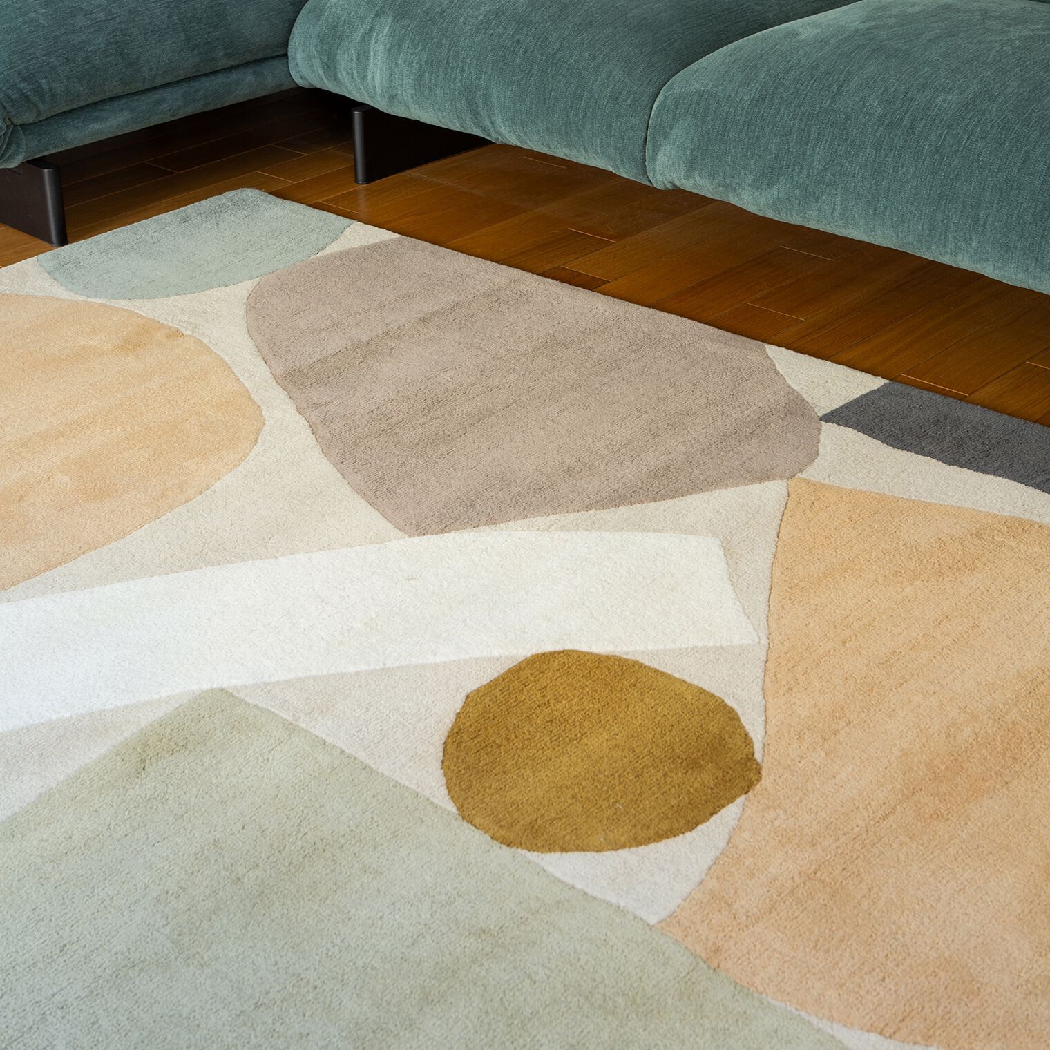 Прямоугольный шерстяной ковер Biobject KIVU ARCH-00052915 - Вид №1