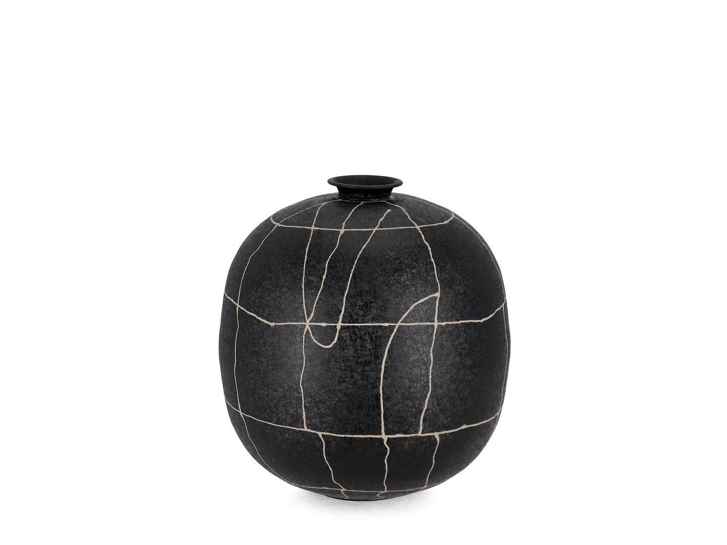 Металлическая ваза ручной работы BIZZOTTO Шива ARCH-00150243 - Вид №1