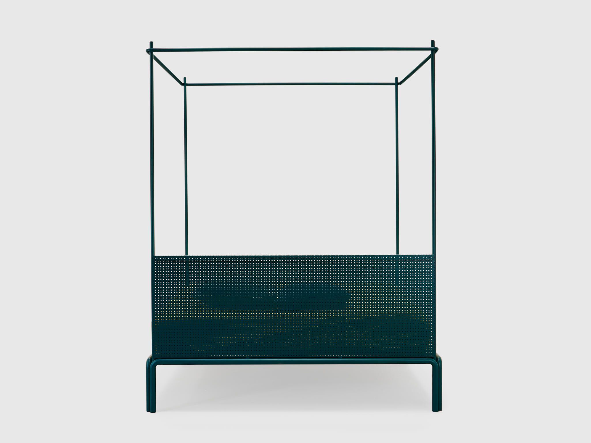 Двуспальная кровать из кованого железа с балдахином Lispi TRESCA ARCH-00019052 - Вид №8