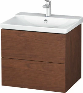 LC624401313 Тумбочка подвесная L-Cube #LC6244 620 x 481 мм Американский орех, натуральный шпон