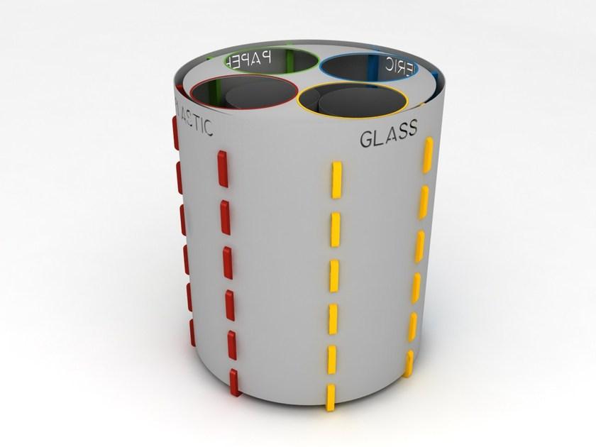 Контейнер для мусора из стали для раздельного сбора мусора Santreyd sun-id-1411254 - Вид №8