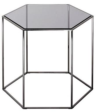 Desalto Шестиугольный журнальный столик из стали и хрусталя sun-id-1398436 - Вид №4