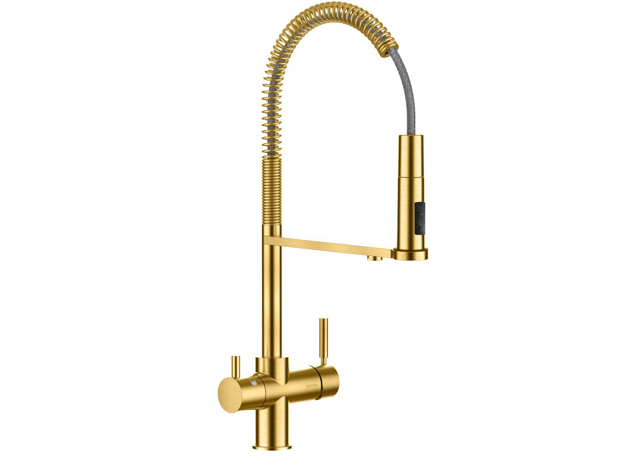 Электронный кухонный миксер с выдвижным ручным душем GUGLIELMI RUBINETTERIE Pura ARCH-00088662 - Вид №4