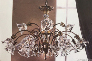 Orion LU 2392/4+8+4 altpatina LA BOHEME люстра подвесная