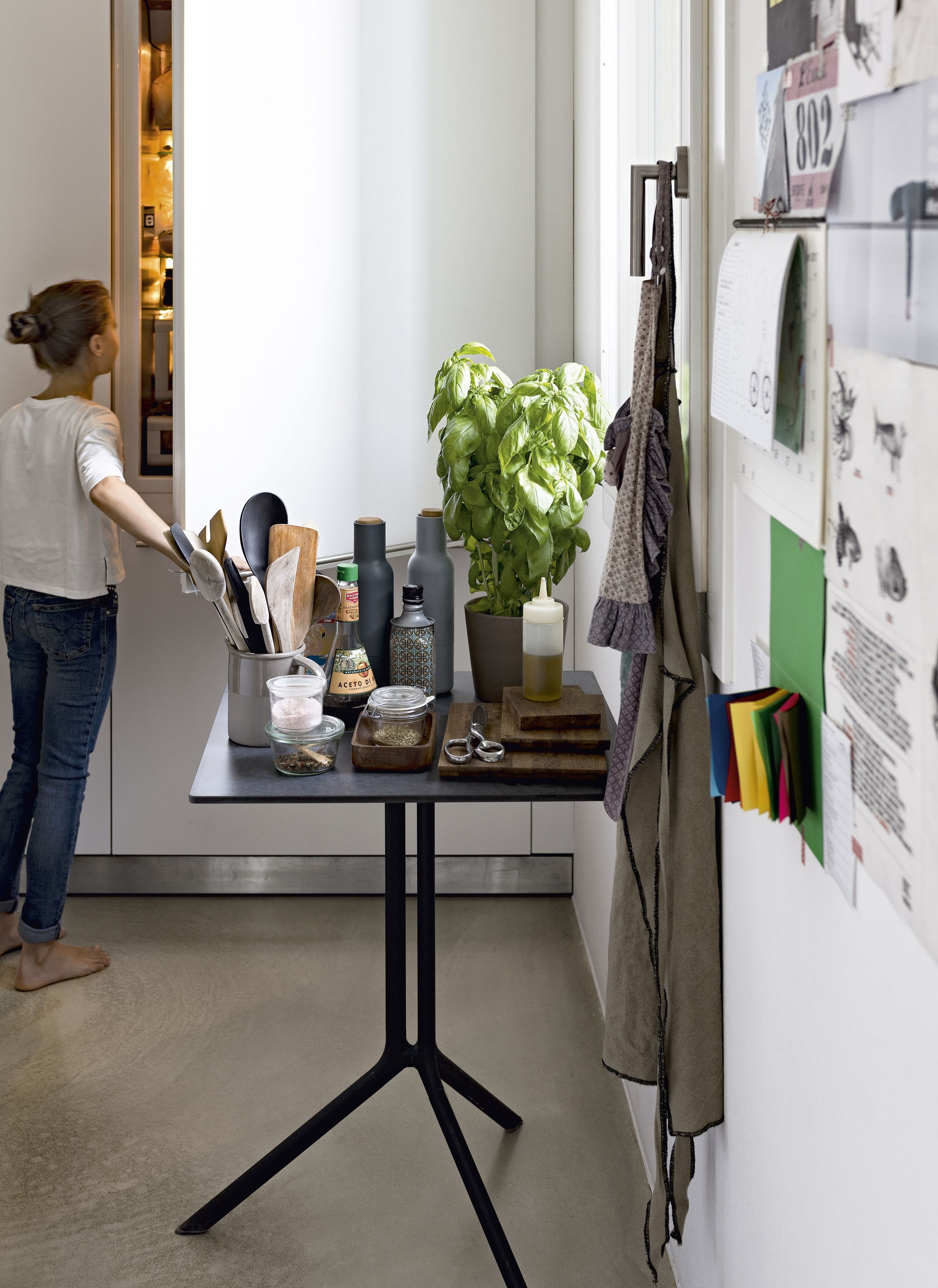 Квадратный складной журнальный столик Kristalia Poule ARCH-00133917 - Вид №12