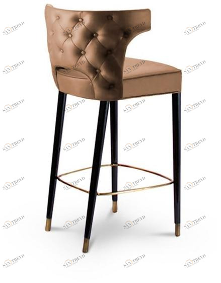 BRABBU Стул высокий capitonné с подлокотниками Kansas sun-id-1368772