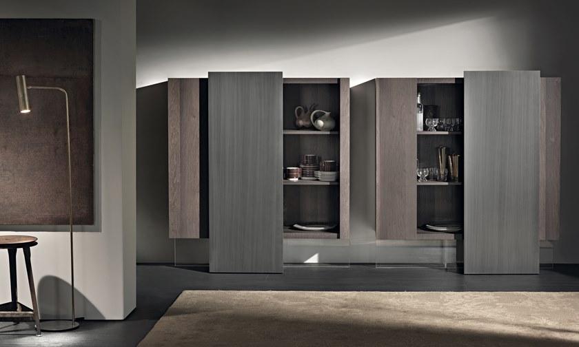 ACERBIS Комод деревянный с распашными дверцами и раздвижной панелью Alterego sun-id-1504871 - Вид №1