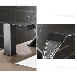 Электронный напольный инфракрасный смеситель для раковины