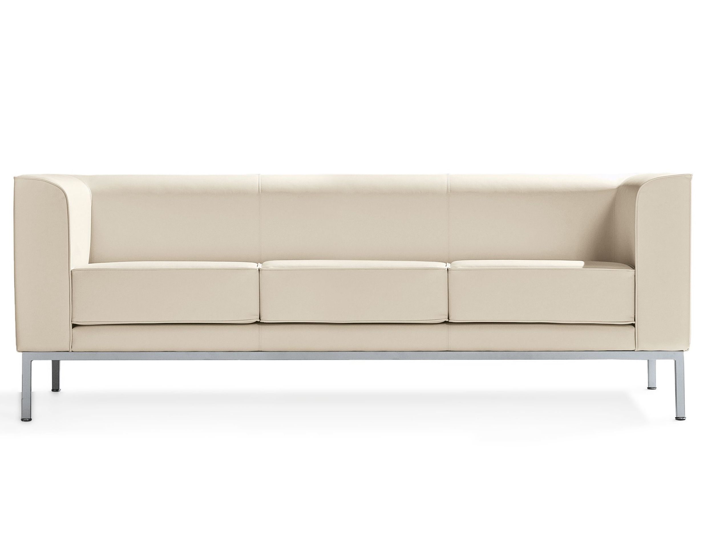 3-местный кожаный диван Kastel ARCH-00060138 - Вид №1