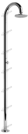 Inoxstyle Летний душ из нержавеющей стали Sole 01025 beauty