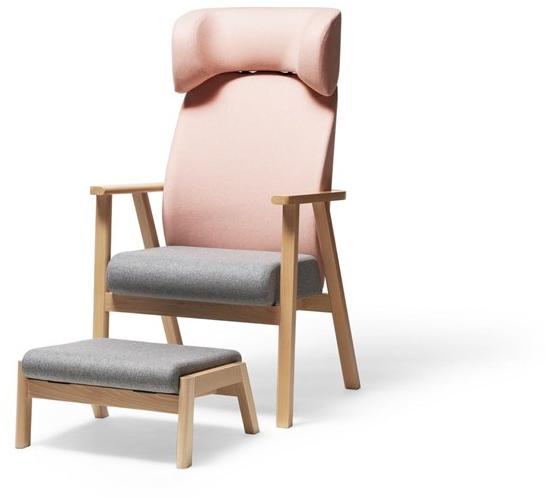 TON Кресло из ткани с подголовником Santiago 02 sun-id-1356788 - Вид №7