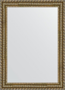BY 0798 Зеркало в багетной раме - золотой акведук 61 mm EVOFORM Definite