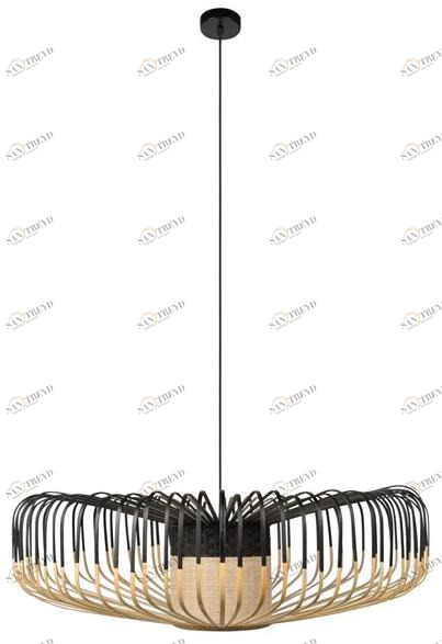 Forestier Подвесной светильник из бамбука Bamboo up sun-id-1456634