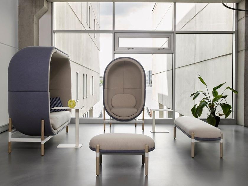 Casala Скамья из ткани со спинкой Capsule 4236/08, 4236/09 - Вид №3