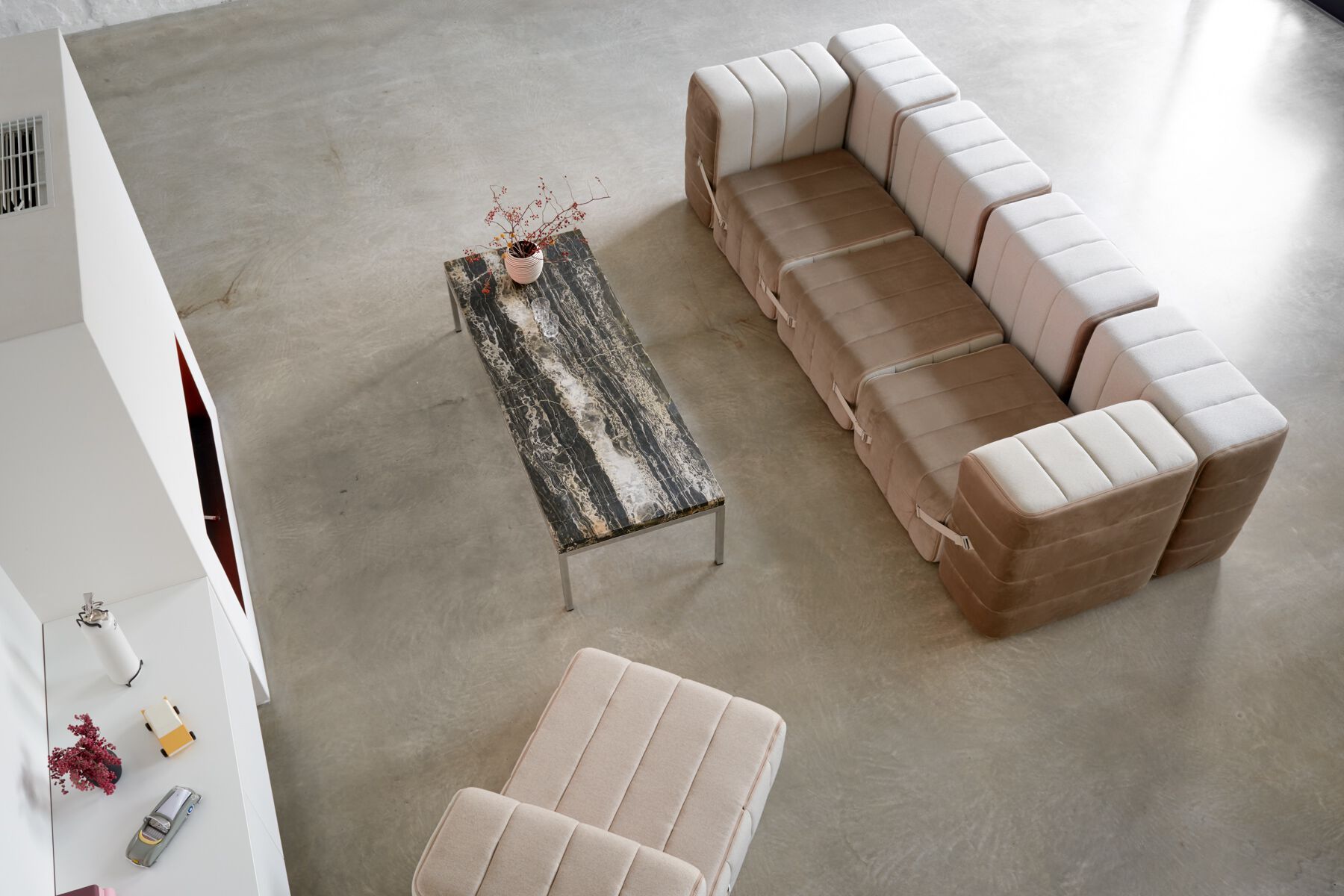 Модульный угловой диван из ткани AMBIVALENZ Curt ARCH-00083106 - Вид №69