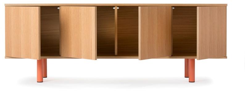 Deadgood Комод модульный из фанеры с распашными дверцами  Px1-2l-3r  - Вид №1