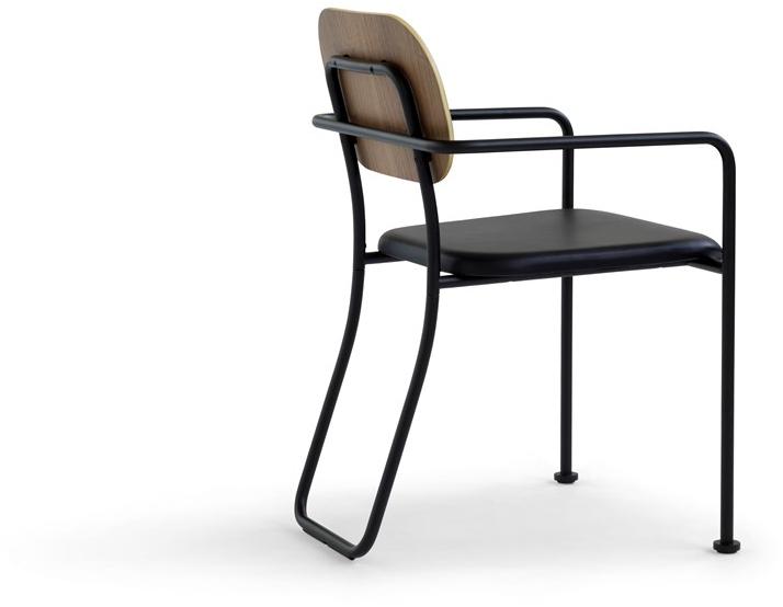 Blå Station Мягкое кожаное кресло с подлокотниками Åhus Bla Station sun-id-1485221 - Вид №18