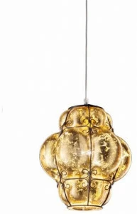 Siru Подвесной светильник из муранского стекла Foglia oro Ms 207-030