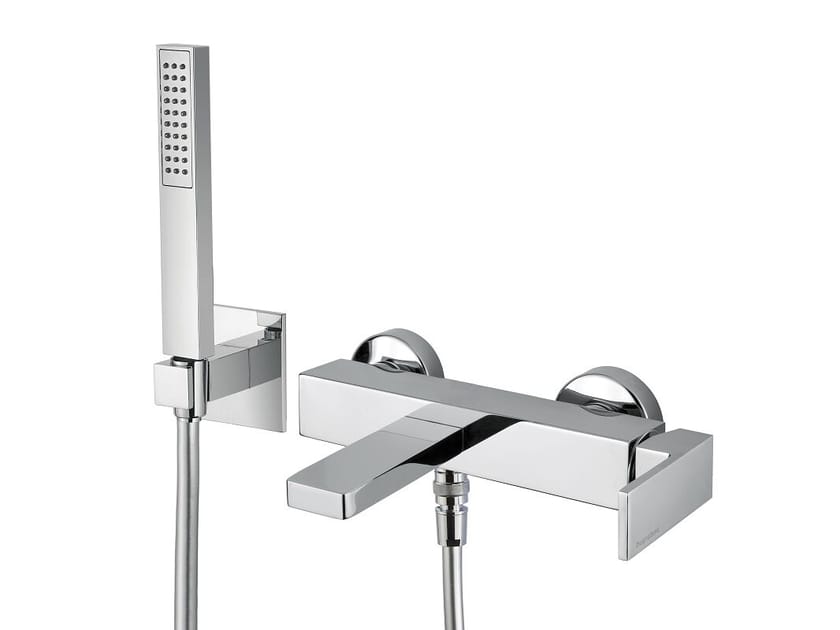 Однорычажный встраиваемый смеситель для ванны с ручным душем Bugnatese Tetris ARCH-00117041