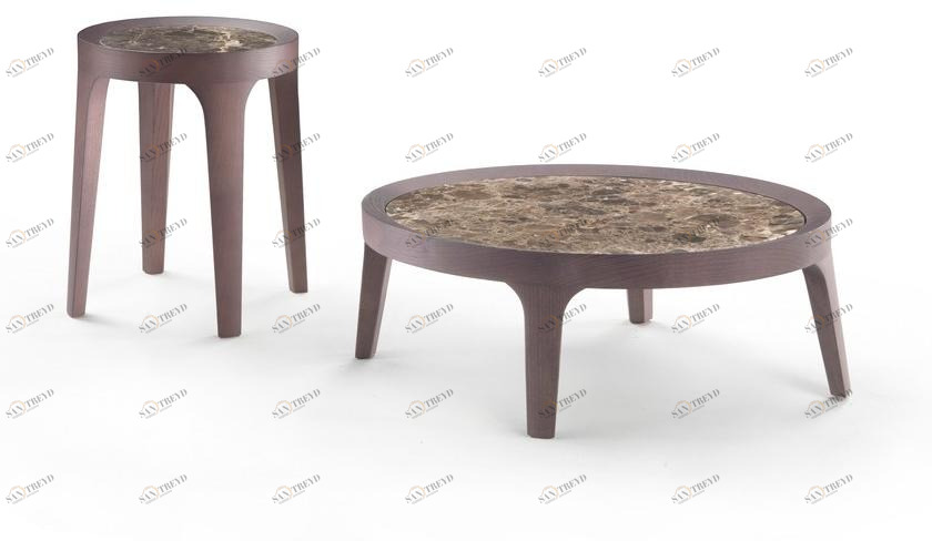 Flexform Круглый журнальный столик Eaton sun-id-1417280