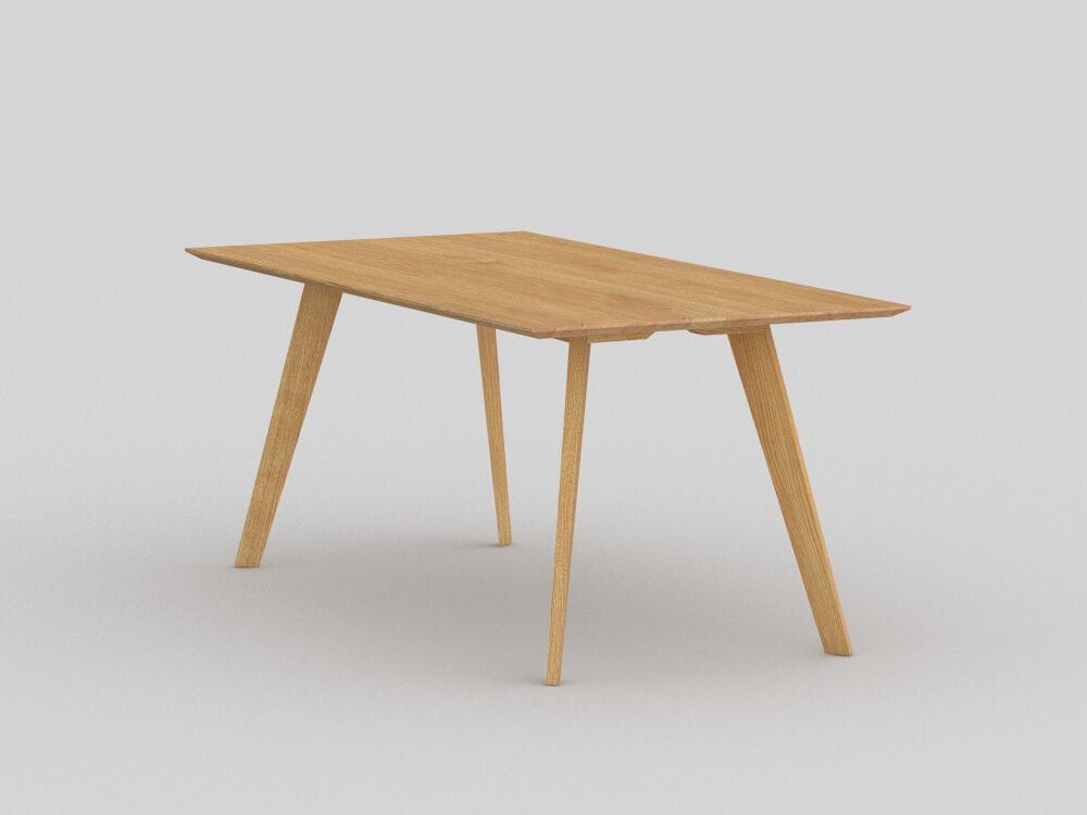 Прямоугольный стол из массива дерева Vitamin Design CITIUS FRAMELESS ARCH-00126115 - Вид №2