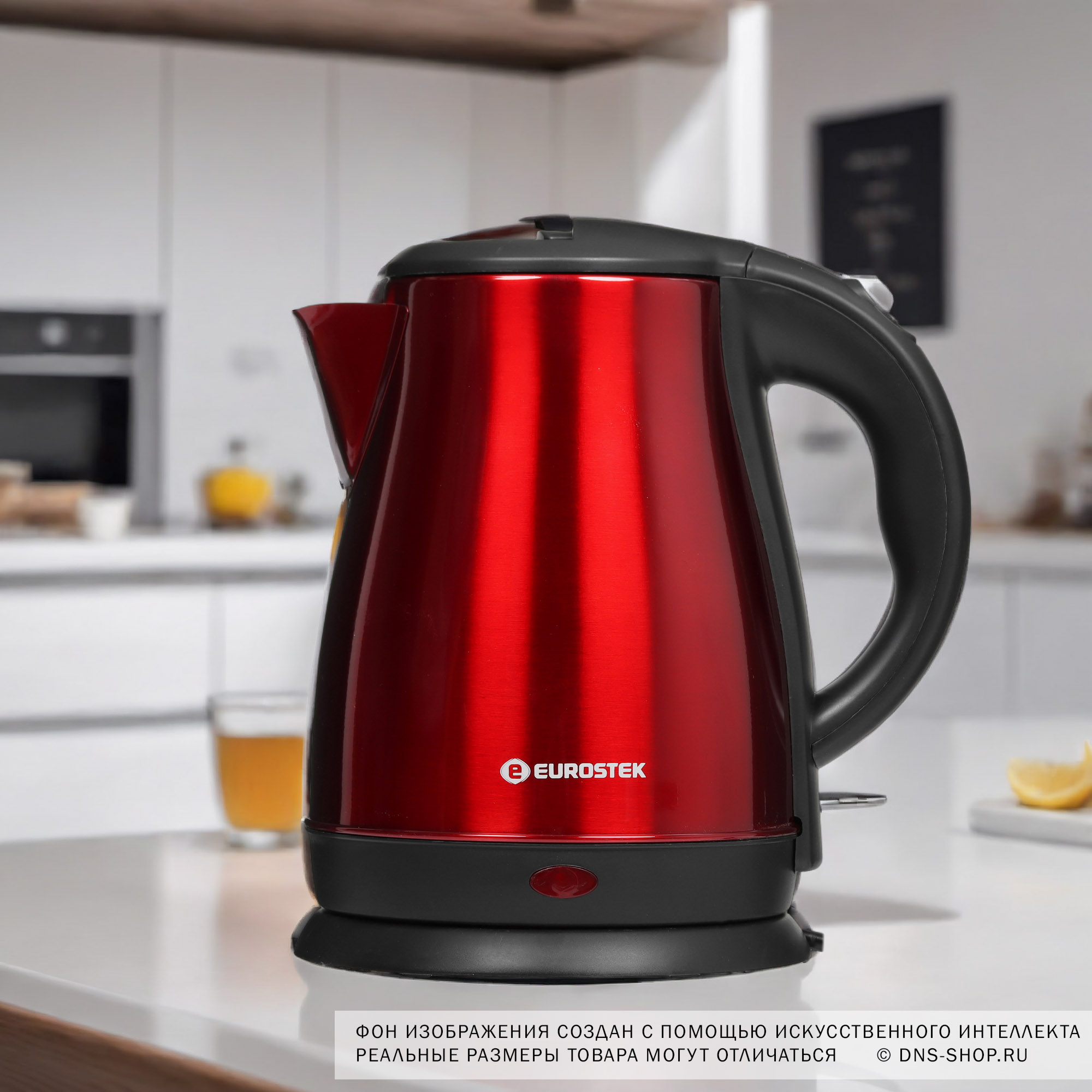 9974043 Электрочайник Eurostek EEK-2227 красный STDN-0145464 - Вид №8