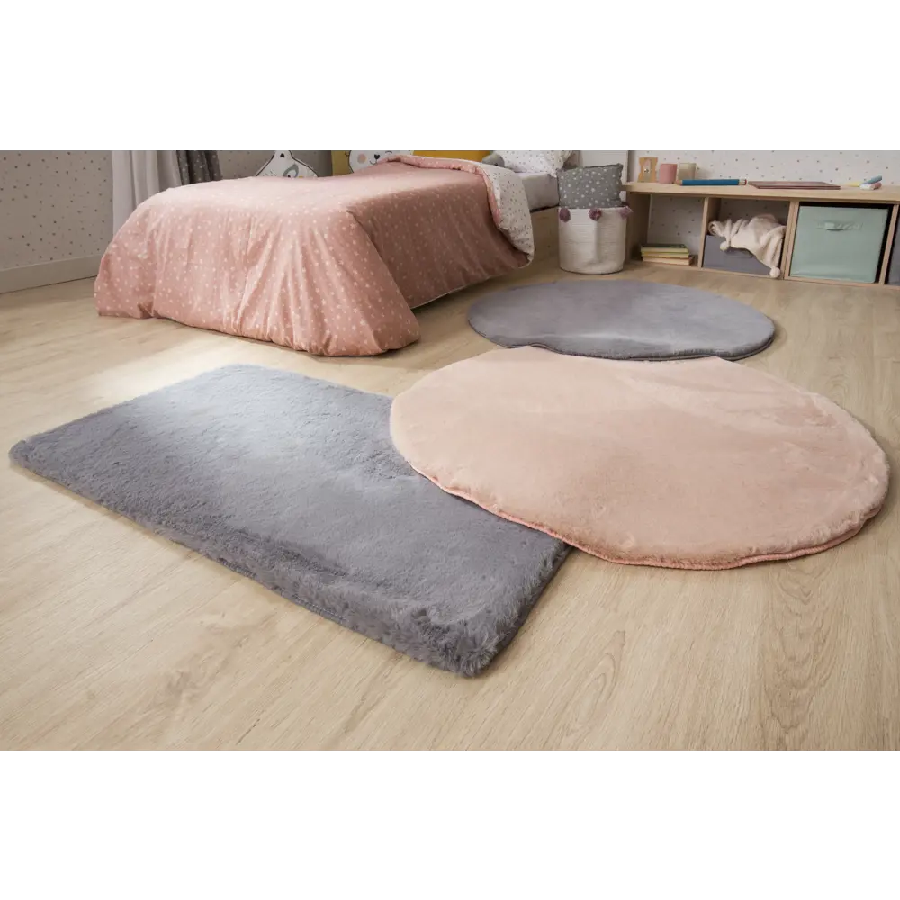 INSPIRE BIANCA — искусственная шкура серого цвета 100×100 см 83235396 STLM-0039671 - Вид №7