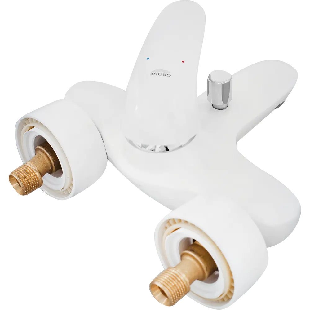 Смеситель для ванны Grohe Eurostyle 23726LS3 однорычажный цвет белый 80158280 STLM-2152932 - Вид №2