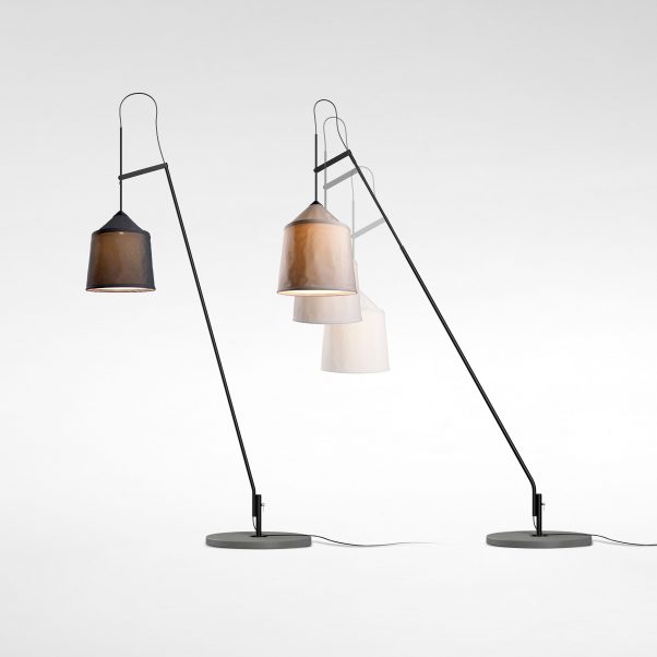 095143 Уличный торшер P307 + 70 base + Shade 54 бежевый Marset Jaima  - Вид №1