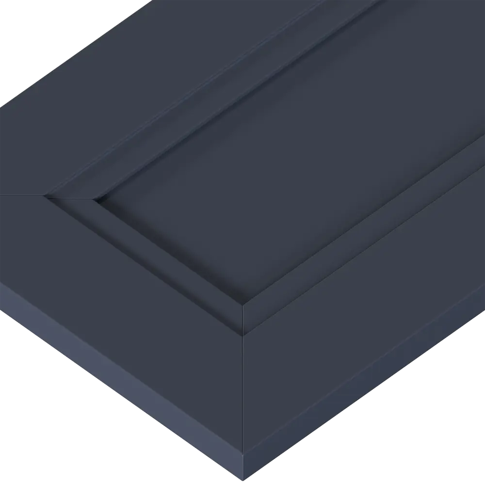 KONSENSA Фасад Котлас синий для кухни 45×17 см с филенкой 89409664 STLM-1580963 - Вид №5