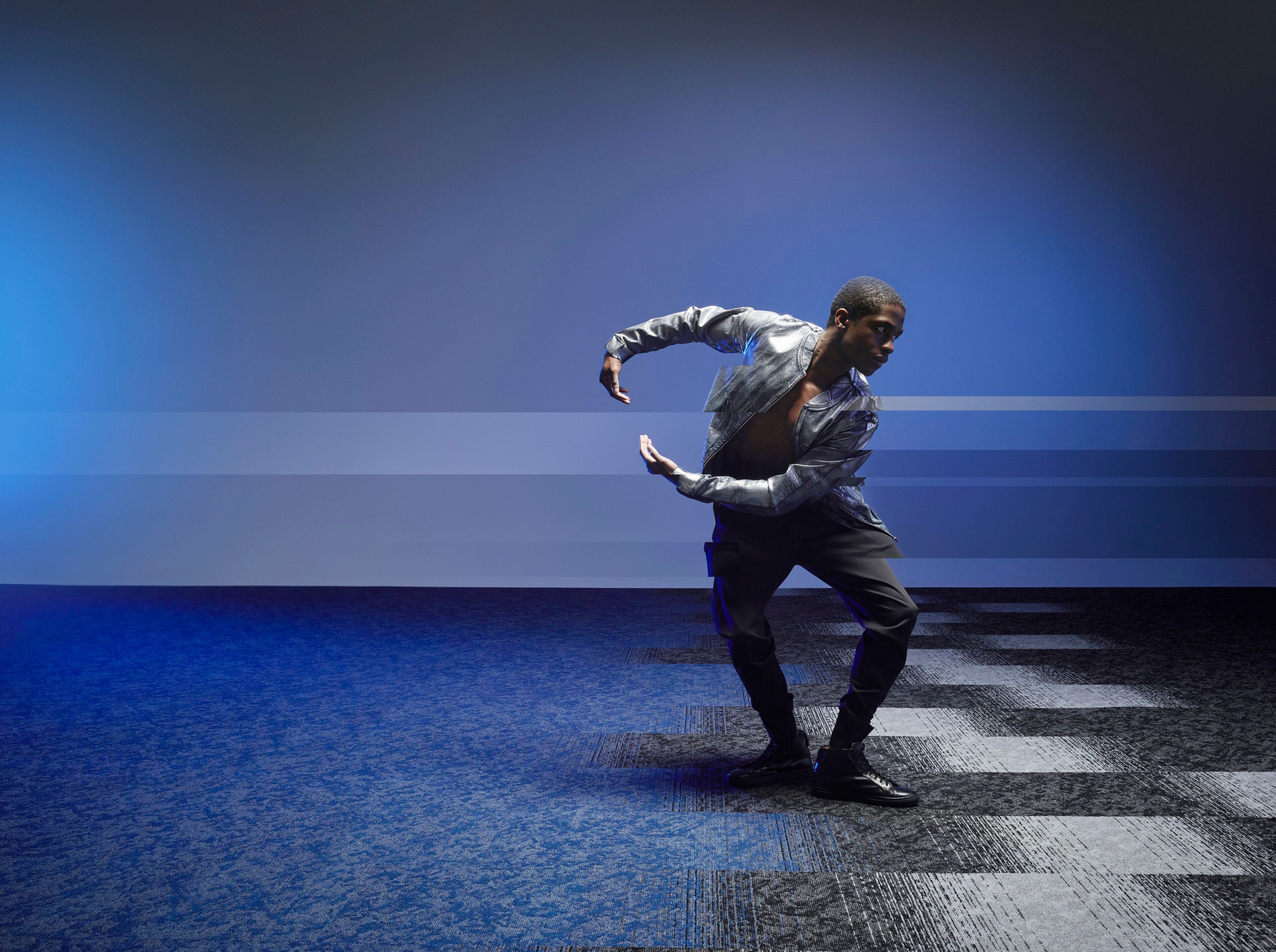 Нейлон®сплошной цвет ковер MODULYSS Motion / Vision ARCH-00140357 - Вид №4