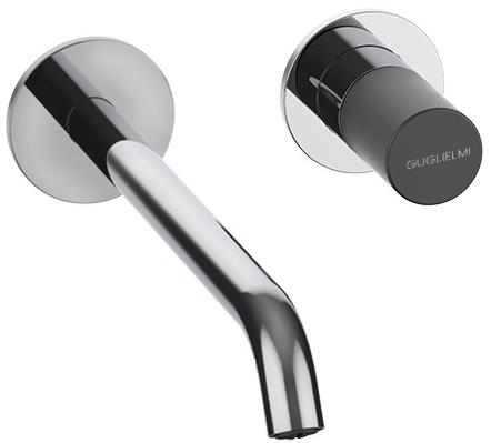 GUGLIELMI Смеситель для умывальника настенный на 2 отверстия Sprint color Fiin05899 - Вид №8