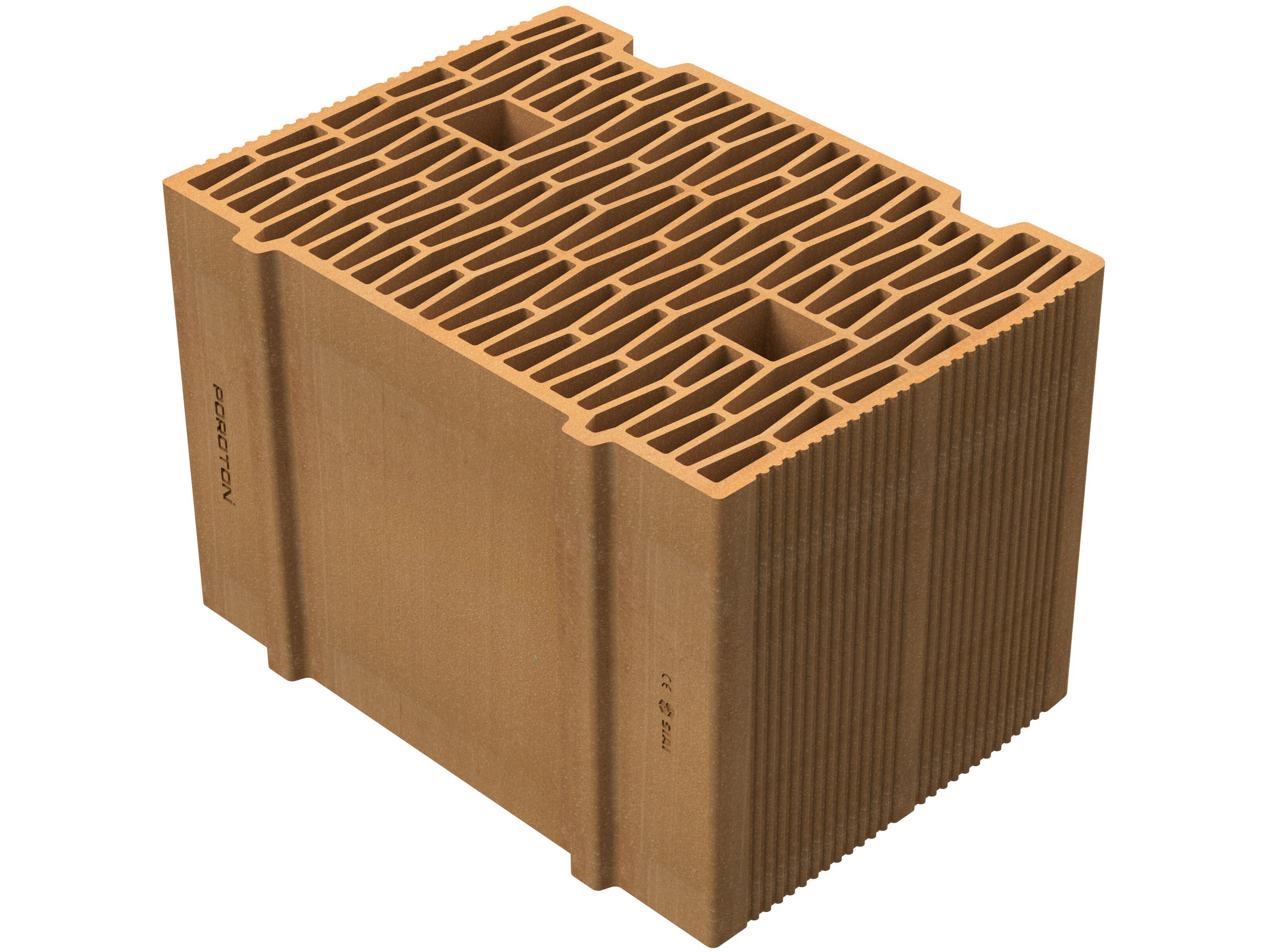 Блок кирпичной кладки SIAI POROTON® 600 тонкие перегородки ARCH-00135400