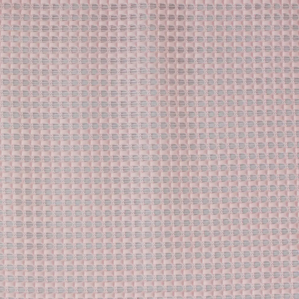 Тюль на ленте «Фентези Макраме» 250x260 см цвет розовый AMORE MIO STLM-2138241 - Вид №1