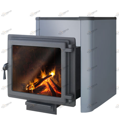 Дровяная печь для бани Этна Кратер 24 (Панорама) 4665