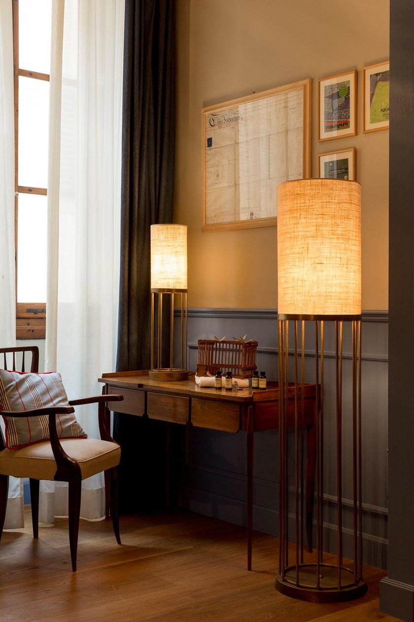 Il Bronzetto Настольная светодиодная лампа из латуни Cage Cag03 - Вид №1