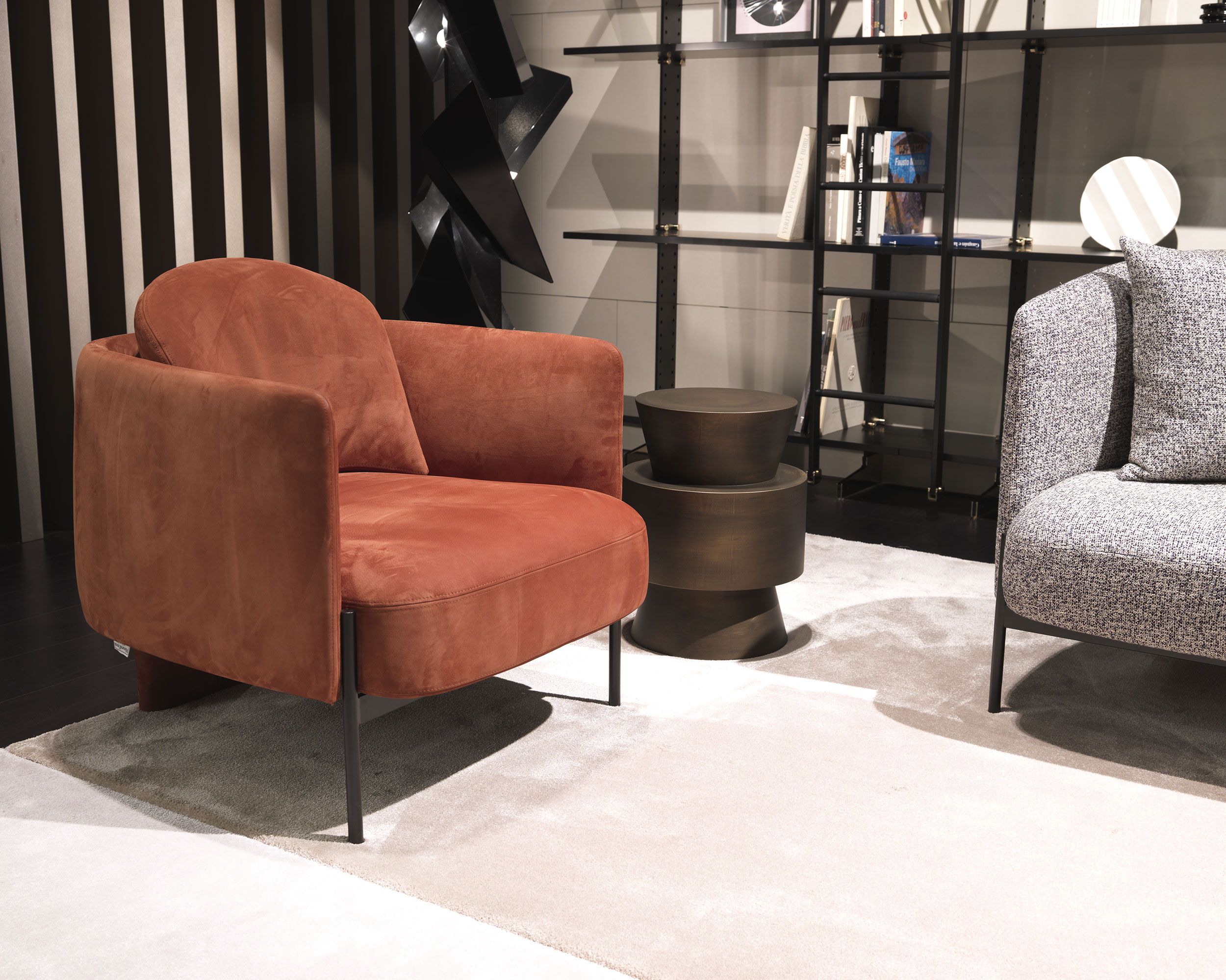 Тканевое кресло с подлокотниками MisuraEmme VIRGIN ARCH-00004094 - Вид №5