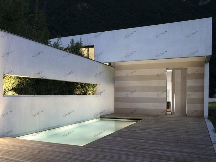 OIKOS VENEZIA Бронированная раздвижная дверь из керамогранита Vela sun-id-1395090