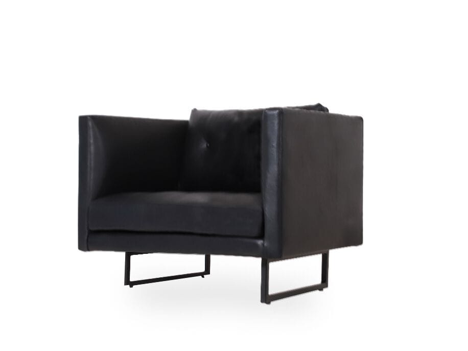 Кресло из кожзаменителя с подлокотниками Alankaram GIZA ARCH-00129264 - Вид №1