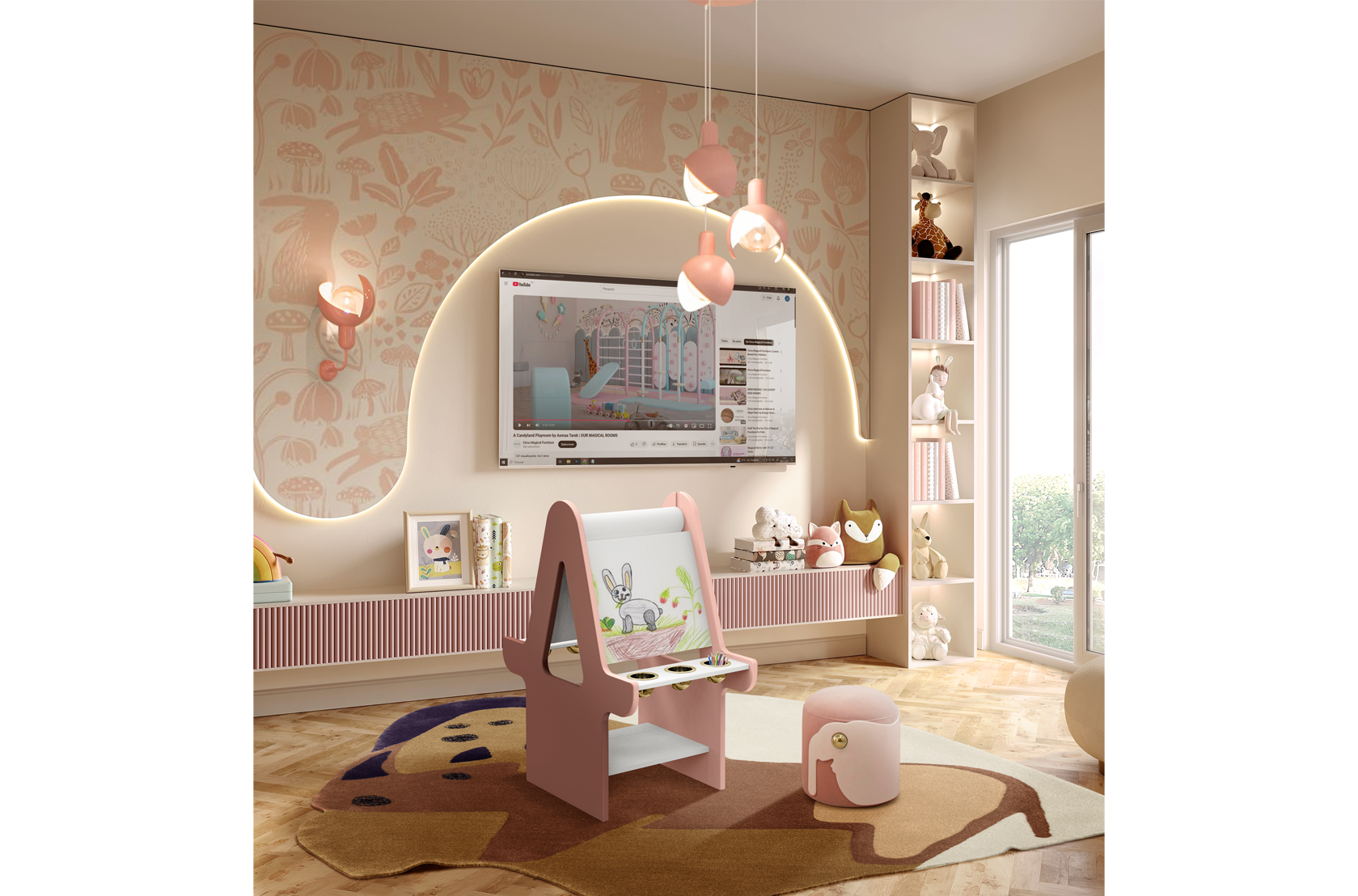 CIST784 Детские пуфики Слон Circu  - Вид №19