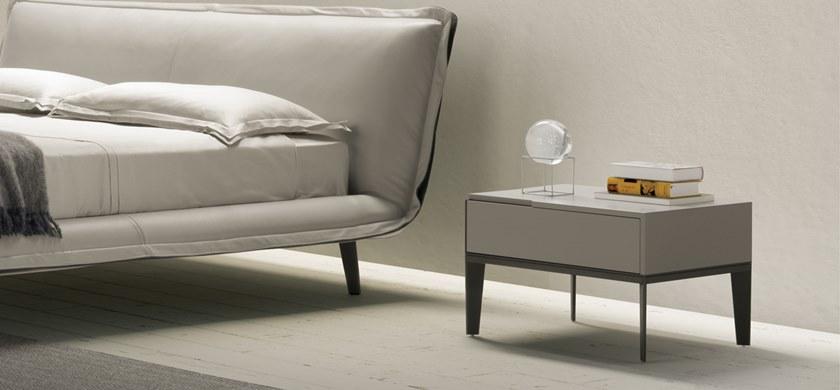 Natuzzi Лаковая прикроватная тумба с ящиками Mondrian sun-id-1423918 - Вид №1