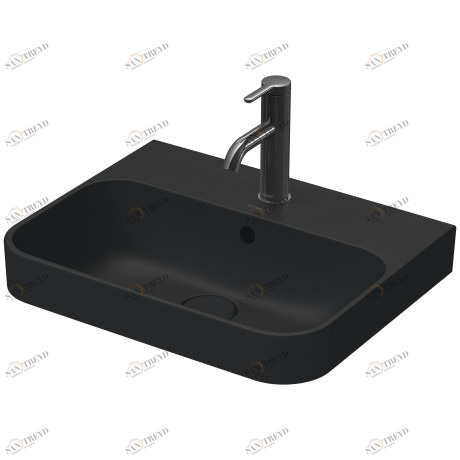 2360506100 Подвесная раковина настенная овальная Duravit Happy D.2 Plus